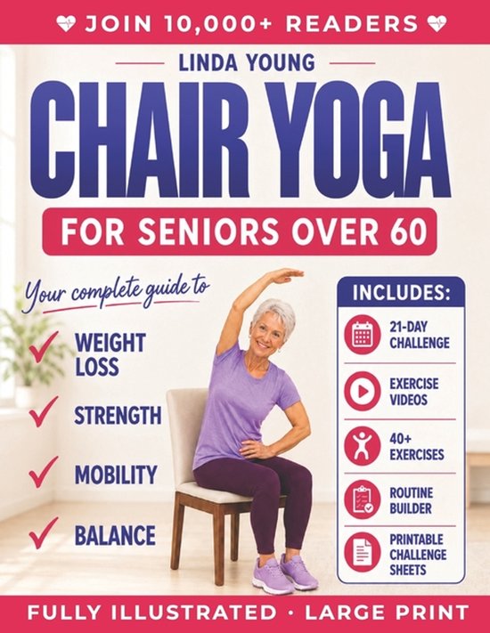 The Complete Guide to Chair Yoga for Seniors Over 60 - cover