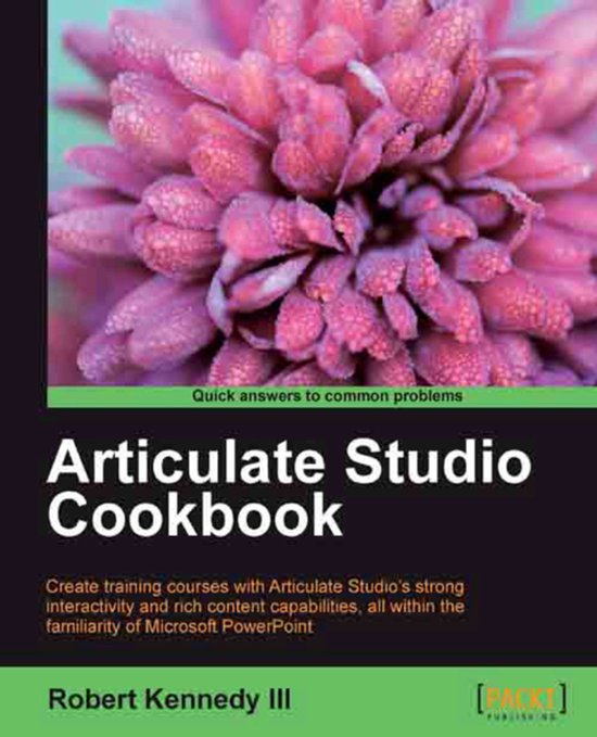 Articulate Studio Cookbook - cover