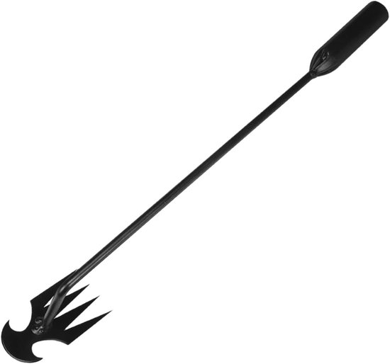 3 set van Tuin Hark Wieden Tool Hand Schoffel Heavy Duty Praktische Onkruid Remover voor Yard Zwart 50 cm — afbeelding 5
