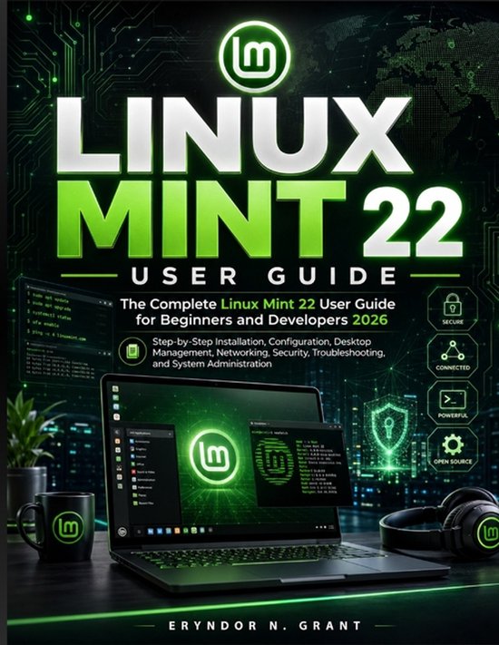 Linux Mint 22 User Guide - cover