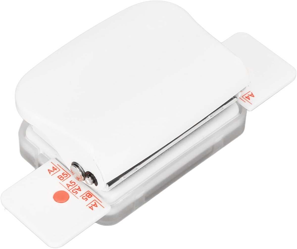 Dailygoods - Dailygoody - Handmatige bindmachines - Professionele mini-bindmachine - Wit - Geschikt voor A4, B5, A5 - Hoge precisie en veelzijdig gebruik