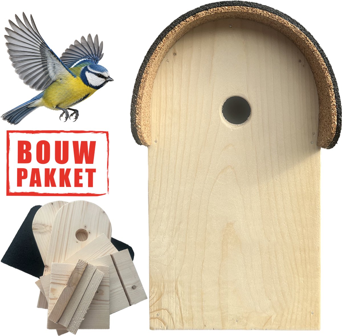 Bouwpakket Nestkast Pimpelmees | Catbirds