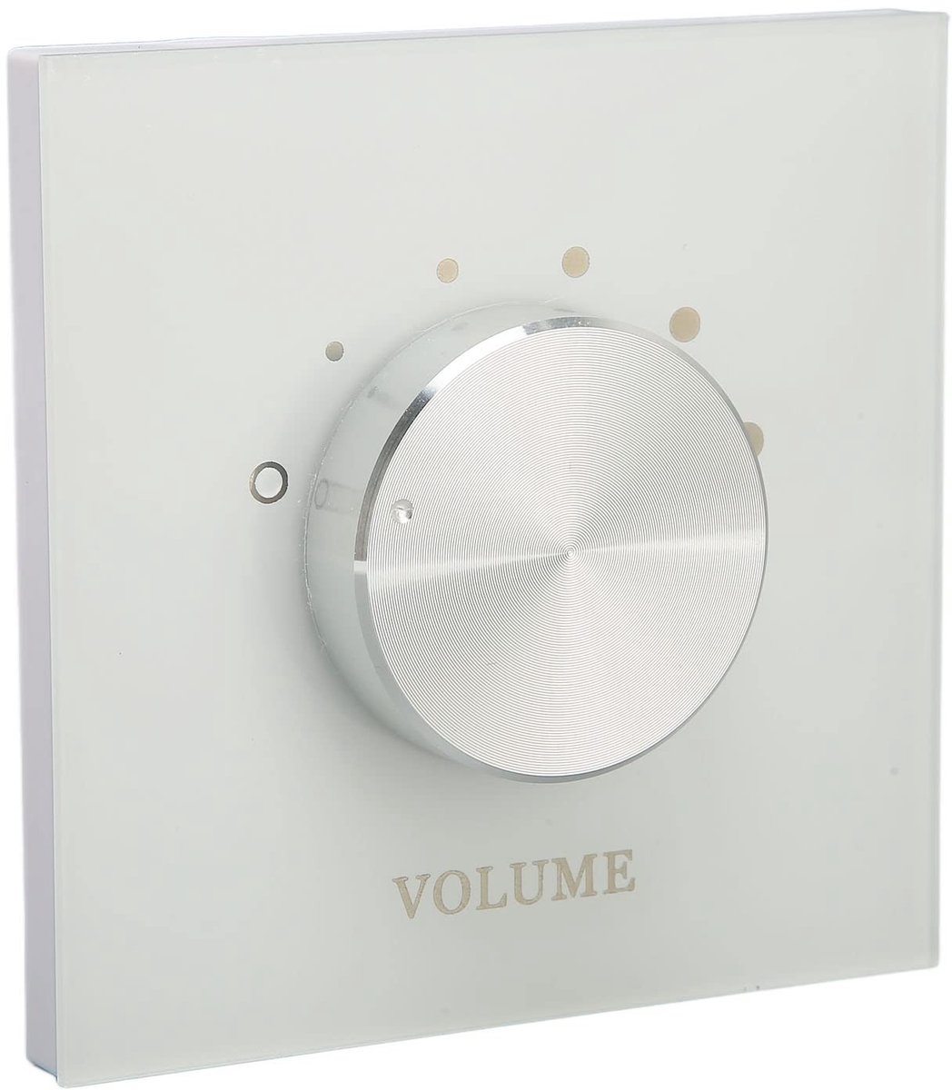 Dailygoods - Dailygoody - Home Volume Controller - 5 Stage Volume Control - Geluidsregeling - Voor Speakers - Handige Bedieningsknop - Verbeter Geluidskwaliteit -