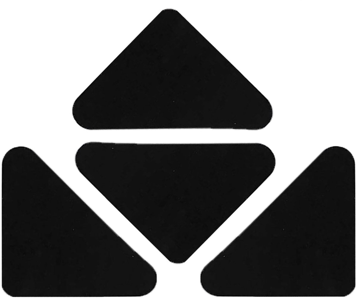 Dailygoods - Set van 4 Tapijtgrijpers met Sterke Griptechnologie