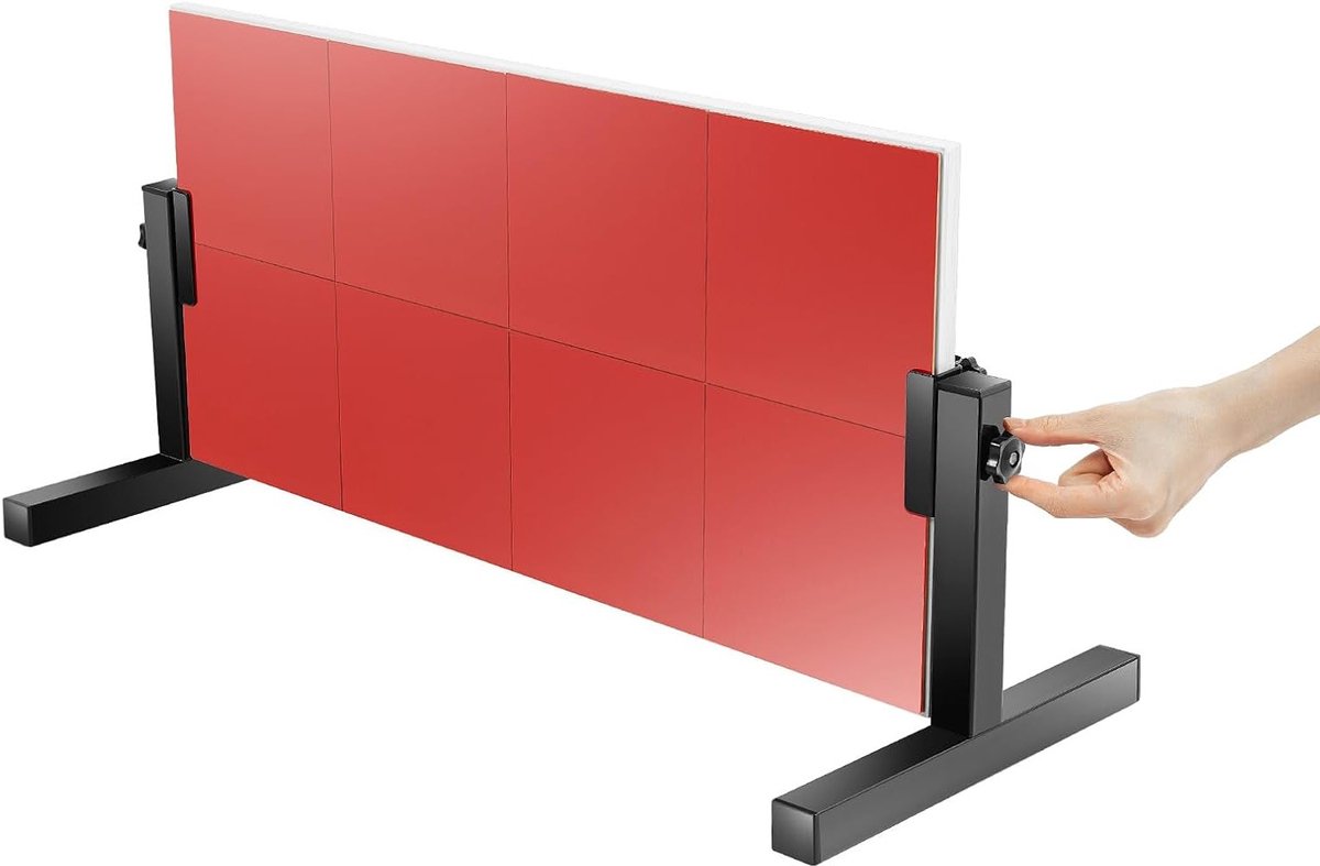 Geluiddempende Wand voor Tafeltennis, 66.5 x 33.5 x 2 cm, Ideaal voor Training Thuis, Gym of School