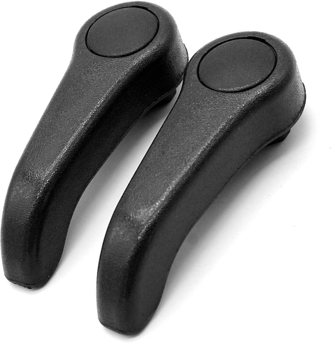 Dailygoods - Stoelgaatgrepen Vervanging voor MK2, Zwart, 2 Stuks
