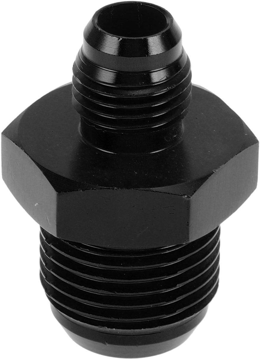Dailygoods - Male Flare Reducer Hose Fitting Adapter AN6-AN10 voor Brandstofleidingen
