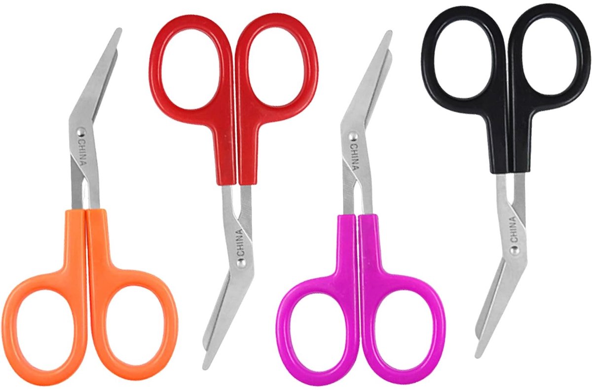 Dailygoods - Cosensi - Dailygoody - Rescue Scissors - Bandage Scissors - Ideaal voor Professioneel Gebruik - 12 cm - Perfect voor Eerste Hulp - Geschikt voor Medisch en