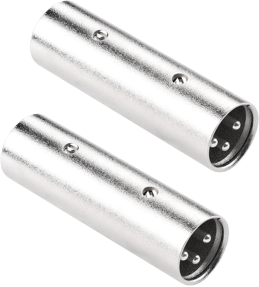 Dailygoods - Dailygoody - 3 Pin XLR Plug naar Plug Microfoon Adapter - Audio Extensie voor Stages en Studio's