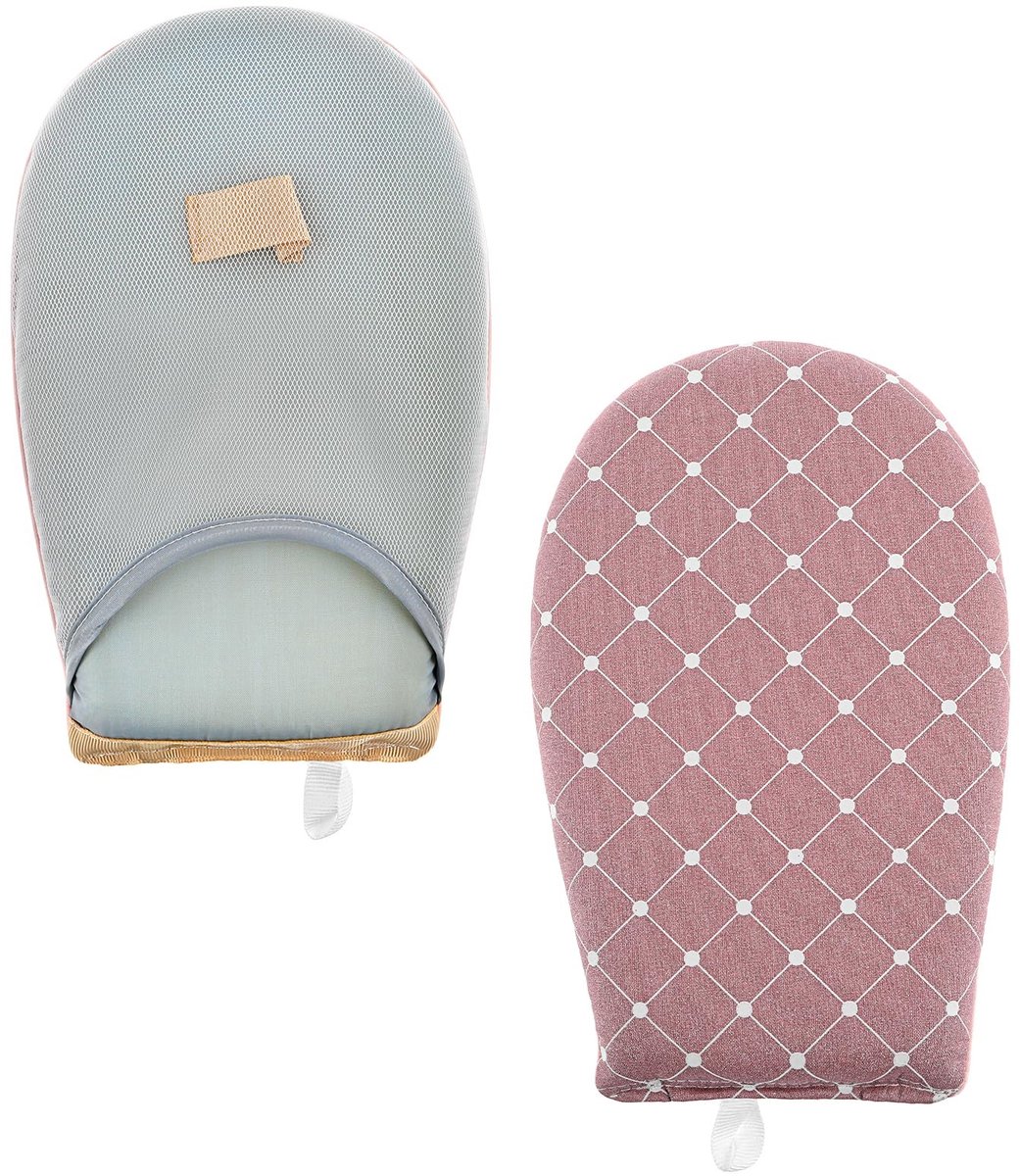 Dailygoods - Dailygoody - Kledingstomer Strijkhandschoenen - Hittebestendige Accessoires - Roze - Waterdichte Handschoenen - Geschikt voor Kledingstomers