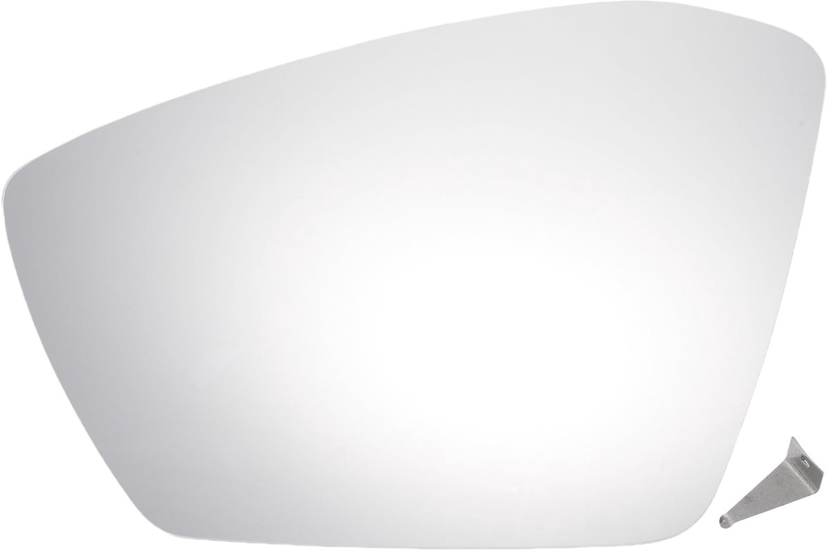Dailygoods - Dailygoody - Linkerzijde Deur Spiegelsglas Vervanging - Convex Verwarmd - Echt Glas - Voor Skoda Octavia 2020-2022 - Hoogwaardige Kwaliteit - Ges