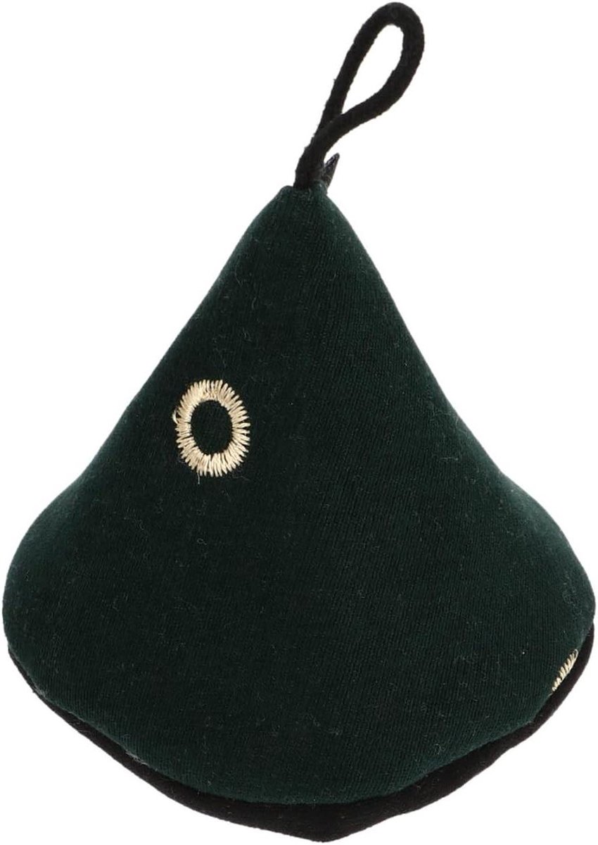 Pannengreep Handschoen - Dekselhouder - Koken - Driehoekig Ontwerp - 9 x 9 cm - Groen