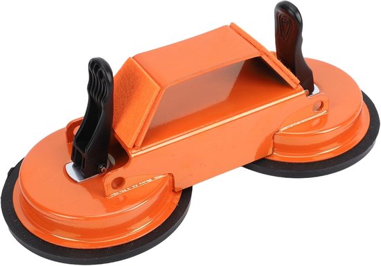 Vloer Gaten Fixer - Dubbele Zuignap - Vloer Reparatie - 70kg Zuigkracht - 118mm Diameter - Zwart — afbeelding 5
