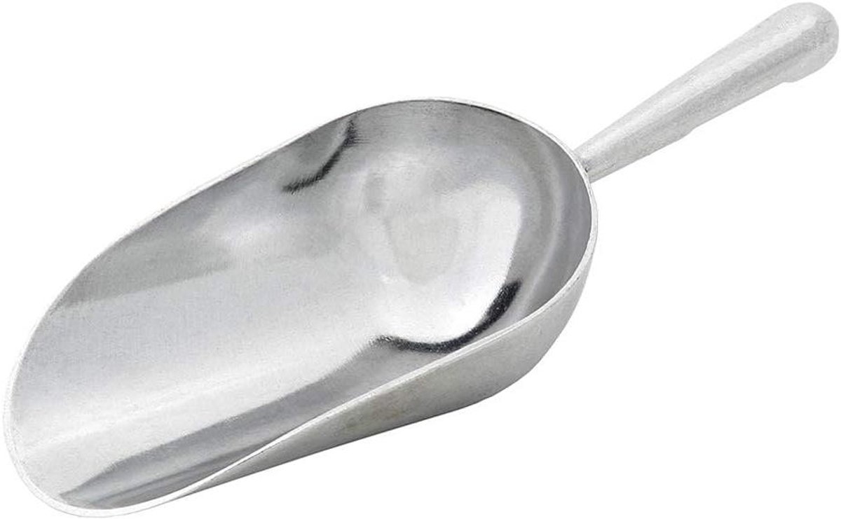 IJsschep - Kleine schep - Cocktails maken - Roestvrij staal - 12 cm lang - Zilver
