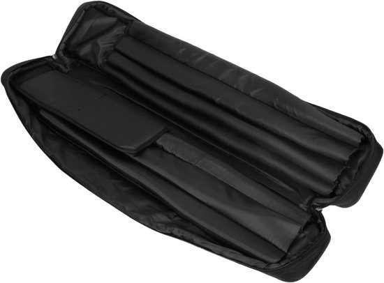 Biljartkeu Tas - Pooltas Keudrager - Biljart Accessoires - Met Vakken - 83 cm - Zwart — afbeelding 5