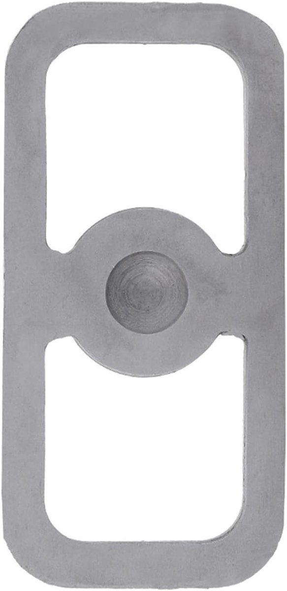 Stalen Vuurstarter - Outdoor Gereedschap - Vuur Maken - Koolstofstaal - 8.5 x 4 cm - Grijs