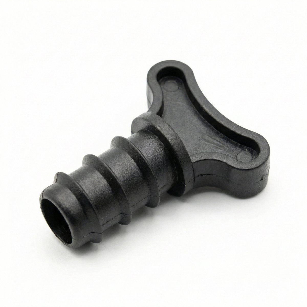 Barbed Eindstop Slangtule Ø20 mm - Afsluiter voor Druppelslang & Tyleenslang - T-greep - UV-bestendig - 10 Stuks