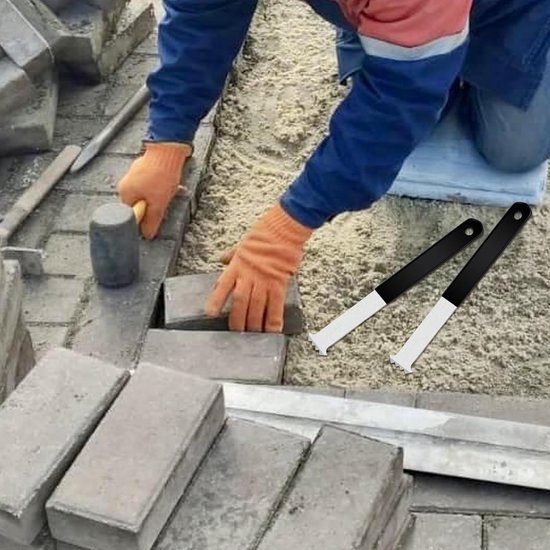 Bestrating Verwijderaar - Tuin Gereedschap - Onkruid Wieden - Onbeschadigde Extractie - 22.5 cm - Zwart — afbeelding 2