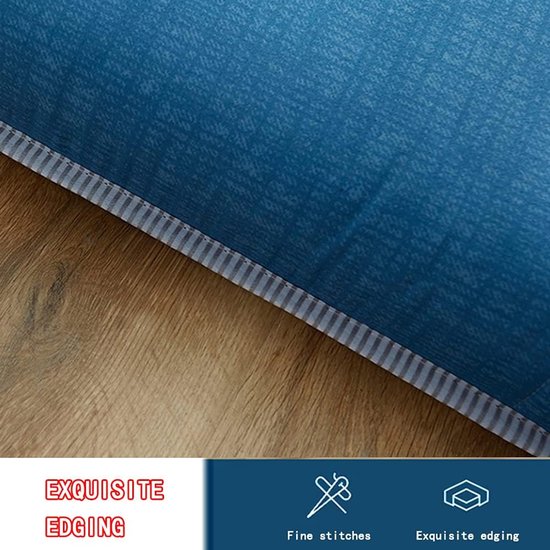 Vloermatras Futon - Japanse Mat - Logeren en Reizen - Opvouwbaar en Draagbaar - Queen 150x200cm - Vis — afbeelding 2