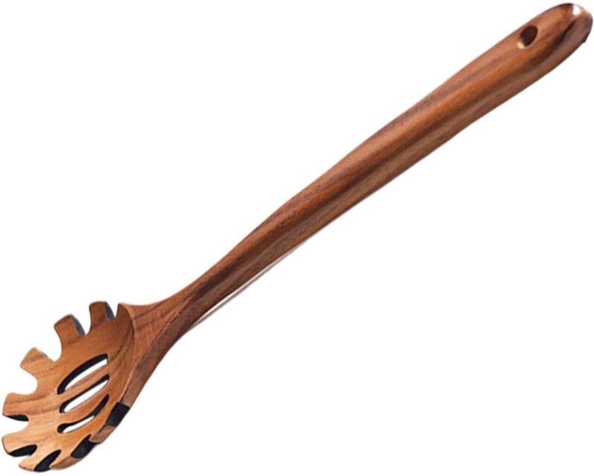 32 cm houten kooklepel om te roeren en te proeven