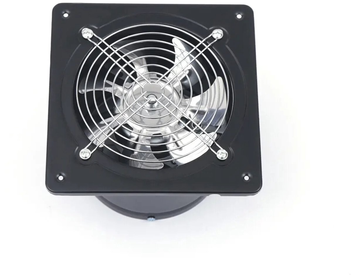 Cellista Afzuigventilator 150mm 40W - Wandventilator Industrieel - Axiale Ventilator 220m³/u - Badkamer Afzuigventilator - Luchtafvoer Ventilator