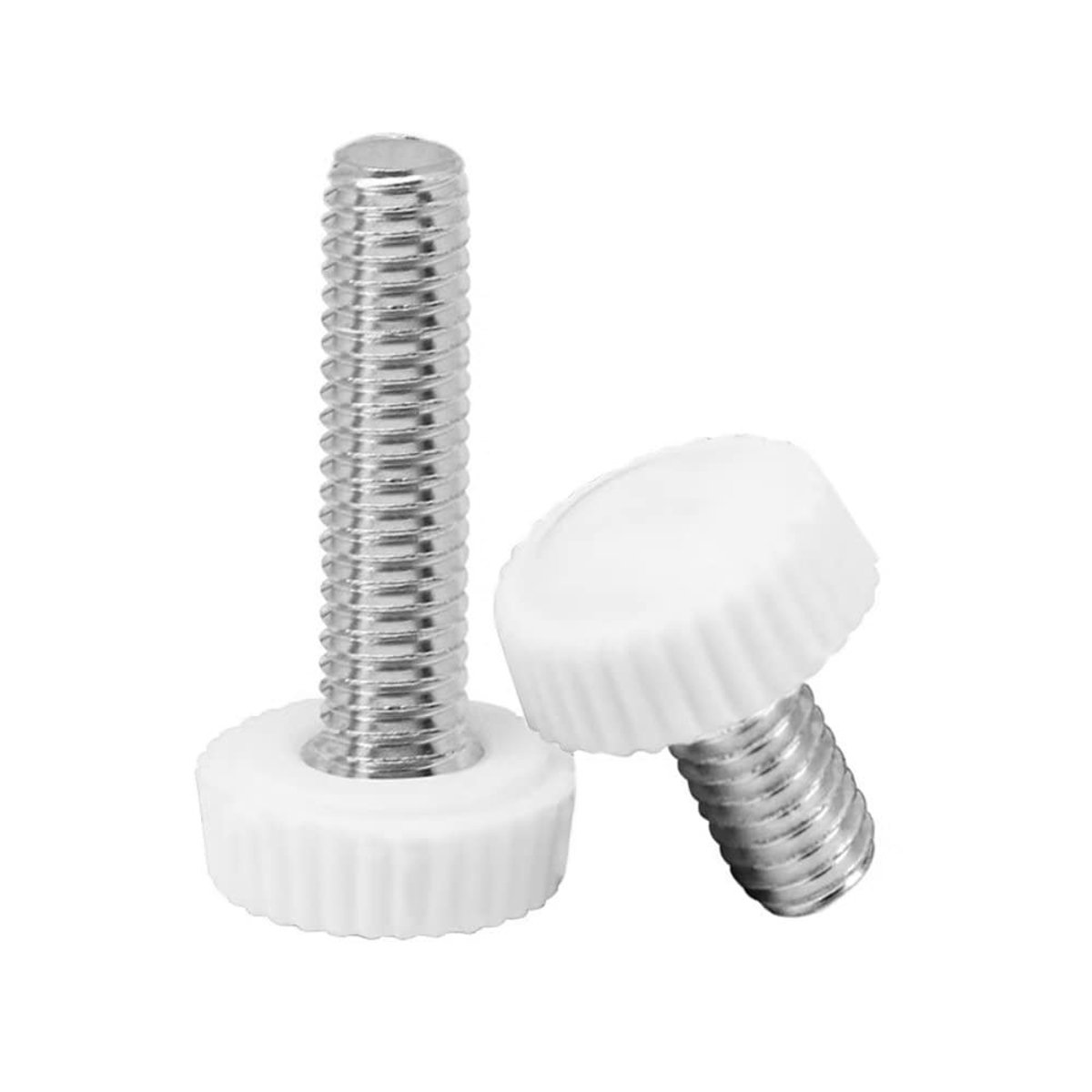 Dailygoody - Kartelschroef kunststof - Vleugelschroef - Eenvoudig te gebruiken - Wit - Bevestigingselement - Ideaal voor klussen - M5x16mm