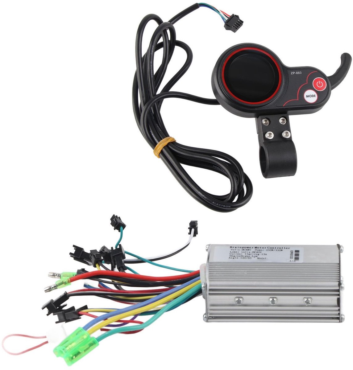 Dailygoods - LCD-display Controller met Versnellingsschakelaar voor Elektrische Fiets
