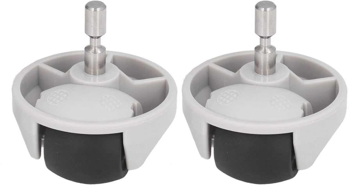 Dailygoods - Vervangend Voorwiel voor Robot Sweeper, 2-Pack