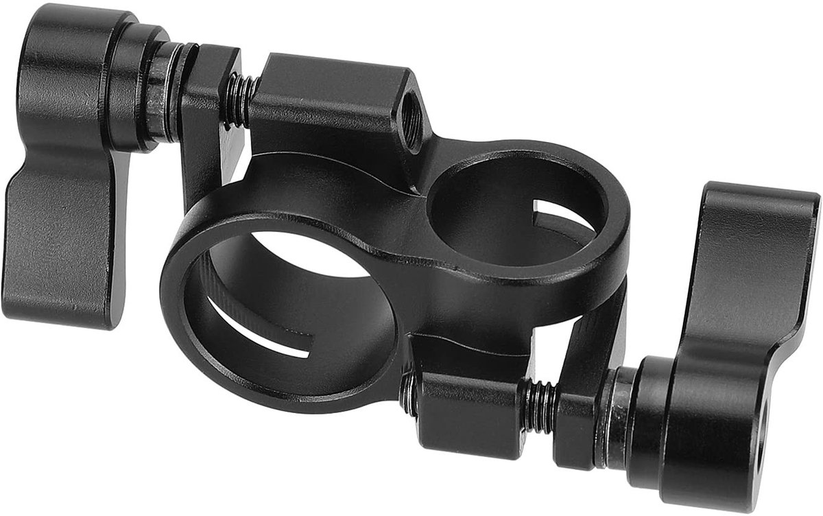Dailygoods - 15 mm tot 19 mm Rod Clamp Adapter voor Camera Rig