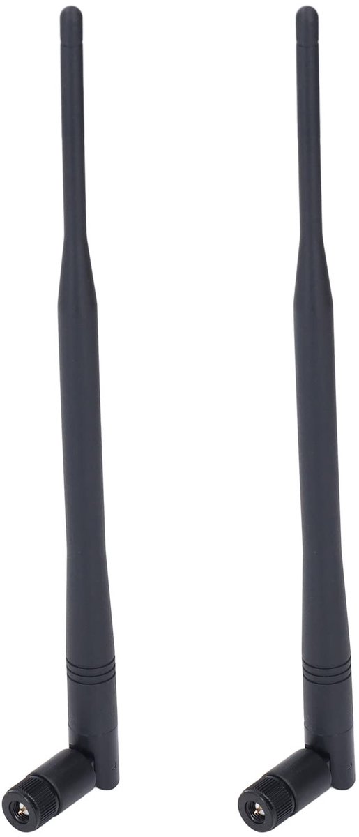 Dailygoods - Set van 2 Opvouwbare 4G Antennes met Hoge Versterking