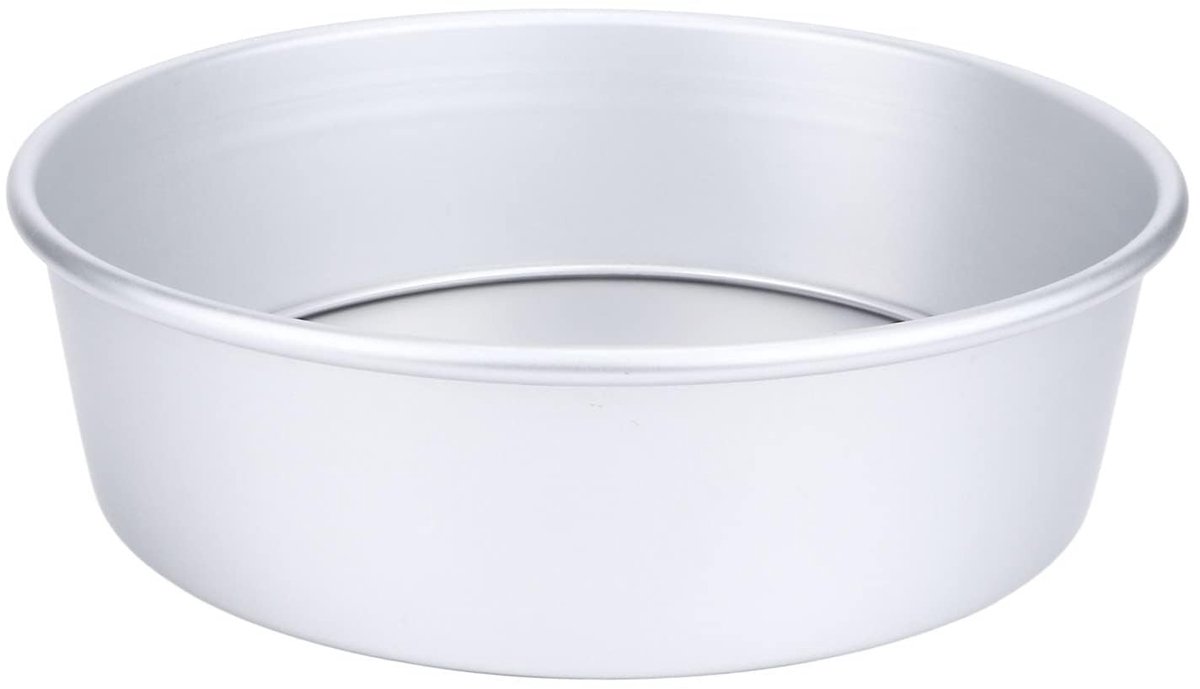 Dailygoods - Ronde Bakvormen Set van Geanodiseerd Aluminium