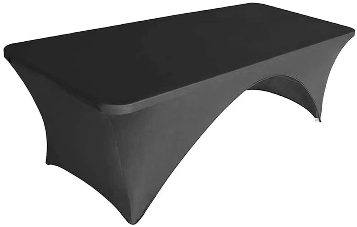 Dailygoods - Stretch Tafelkleed 1,8 m Rechthoekig voor Bruiloften en Feesten