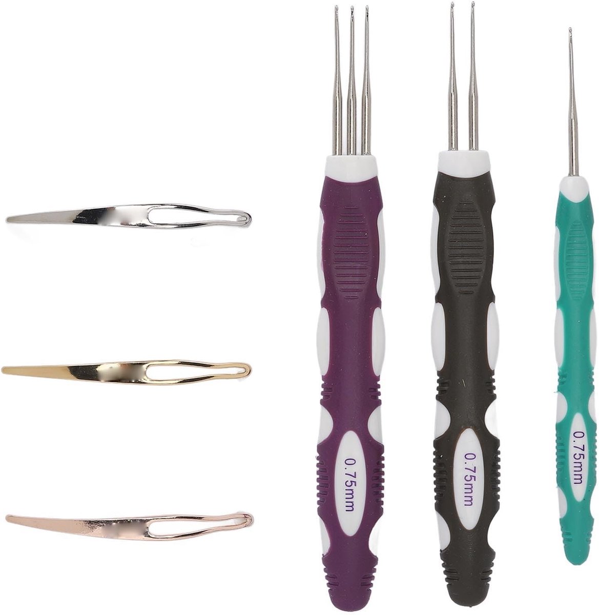 Dailygoods - Haakgereedschap voor Dreadlocks, Professioneel en Multifunctioneel