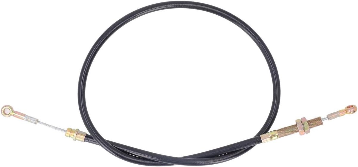Gasmotorkabel - Verstelbare Kabel - Vorkheftruck Bediening - Gelegeerd Staal - 40x3 cm - Zwart