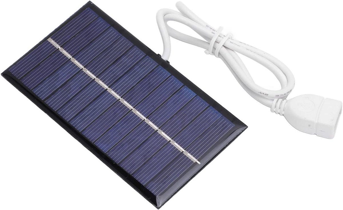 Zonnepaneel Module - Zonnecel - Apparaten Opladen - Weerbestendig Ontwerp - 110x60 mm - Blauw