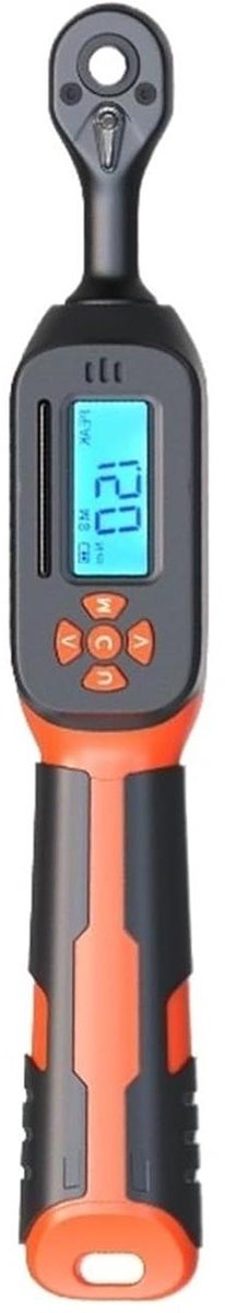 Digitale Momentsleutel - Koppelmeter Precisie - Nauwkeurig Aandraaien - Drievoudige Alarmfunctie - 0-1000 Nm - Zwart