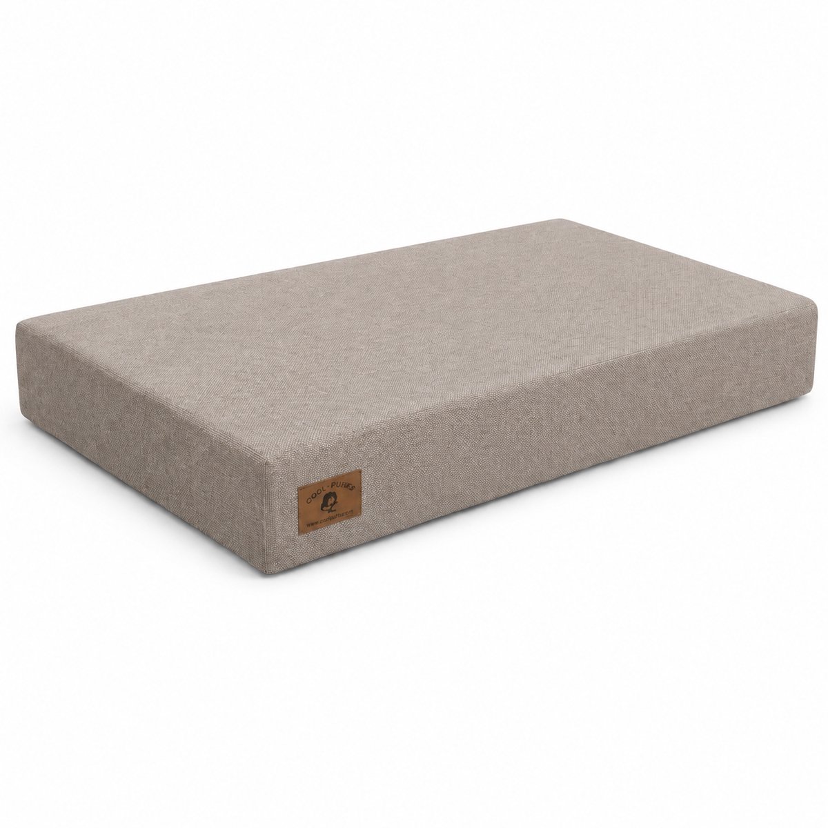 Paletkussen 120x80x15 cm Donkerbeige – Premium Zitkussen voor Palletbank met Hoes voor Terras, Tuin en Woonkamer