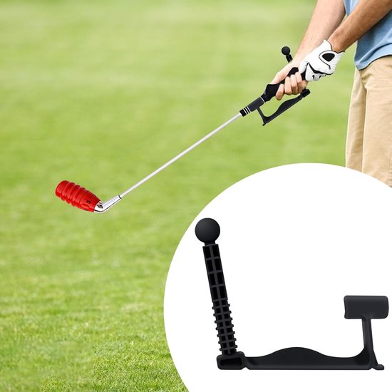 Golf Swing Trainer - Swing Corrector - Golf Training - 144° Hoek Correctie - Lichtgewicht Ontwerp - Zwart van GOLF — afbeelding 4