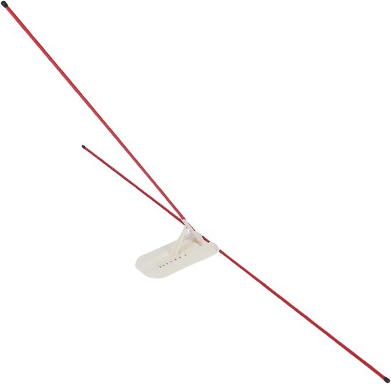 RiToEasysports Houder voor Golfuitlijnstokken, in Lengte Verstelbaar met 7 Hoeken voor Swingplane-training, Houdingscorrector en Swingtrainer, Gemaakt van ABS en PVC-materiaal — afbeelding 3