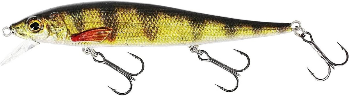 Ondiepe Jerkbait - Jerkbait Lokaas - Vissen Vangen - Opschortend Gedrag - 11cm - Natuurlijk