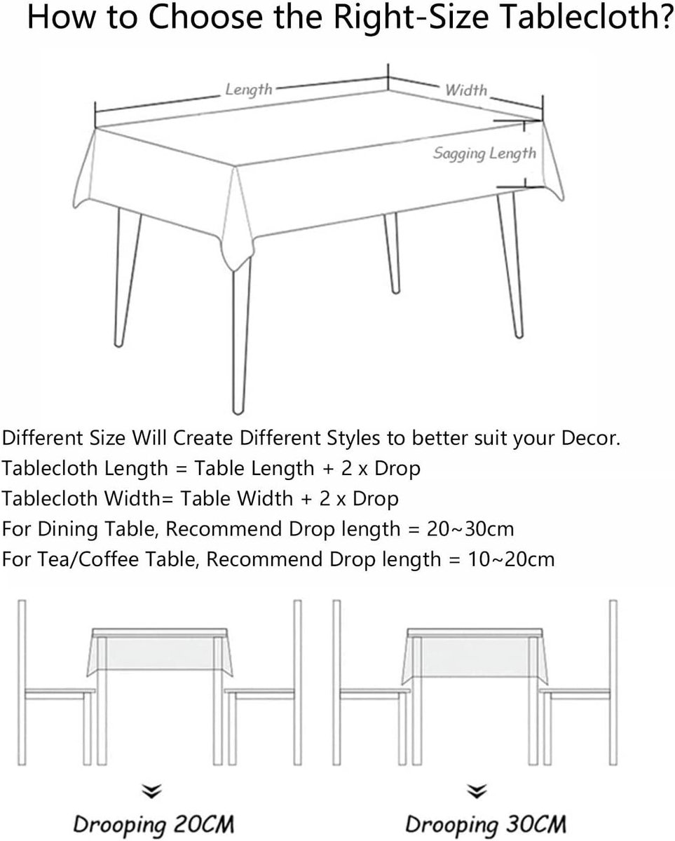 Tafelkleed - Gebreide Cover - Eettafel Decoratie - Waterbestendig Coating - 140x140cm - Geel