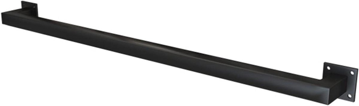 Trapleuning Set - Stevige Leuning - Veiligheid Thuis - Aanpasbare Lengte - Tot 6 Meter - Zwart