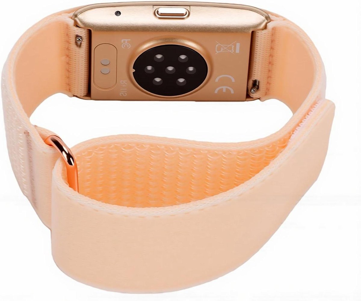 Slimme Fitnesstracker - Activiteit Armband - Gezondheid Monitoren - 100 Dagen Batterij - IP68 Waterdicht - Zwart