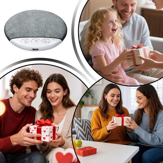 Slaapspeaker onder Kussen - Nachtkastje Luidspreker - Rustig Slapen - Botgeleidingstechnologie - 23 x 116 x 23 cm - Grijs — afbeelding 5