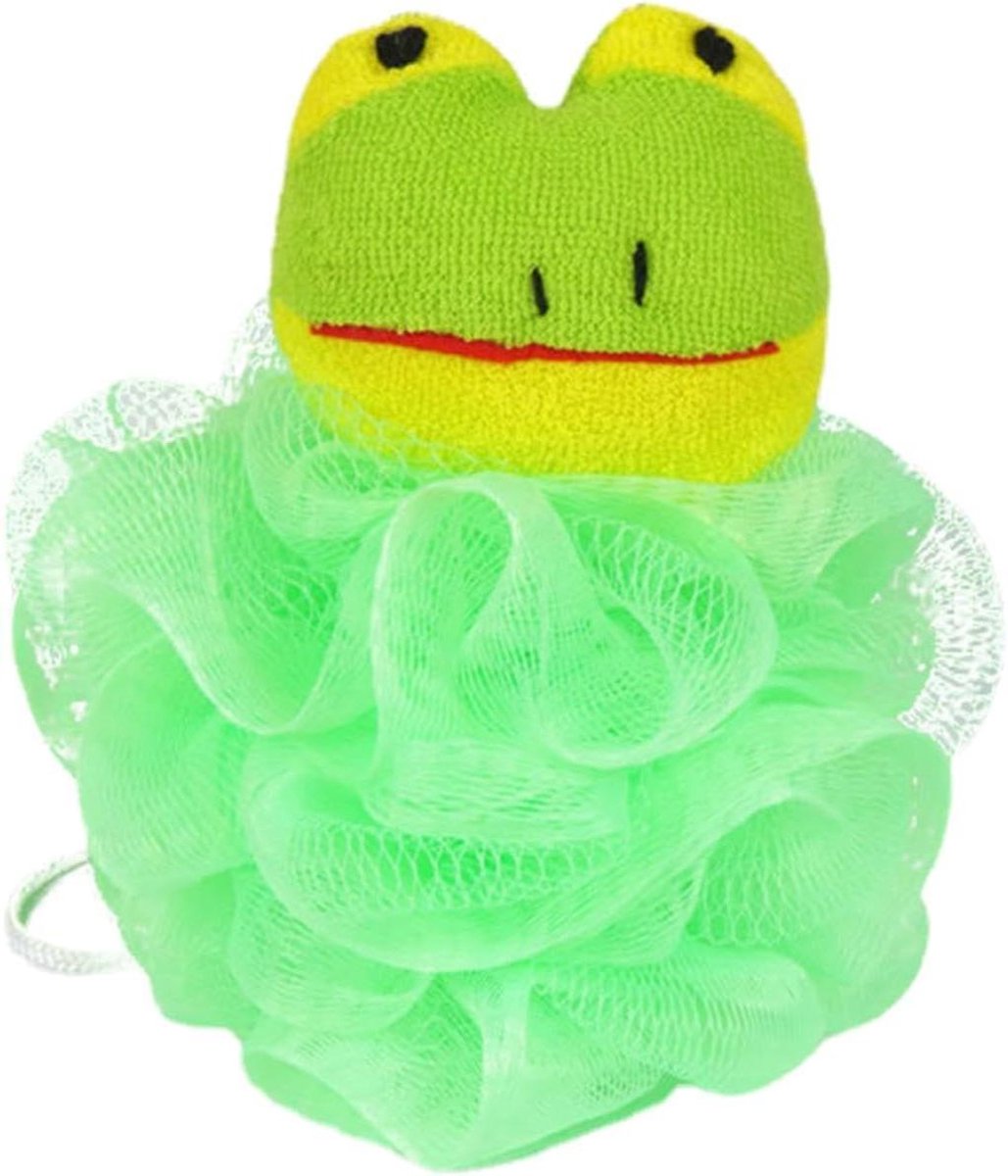 Badspons Kinderen - Douche Spons - Hygiënisch Werken - Zacht Schuim - 10 x 15 cm - Geel