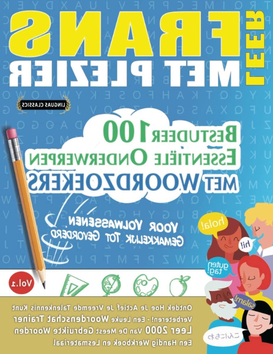 Frans Leren Puzzelboek - Woordenschat Oefenen - Vreemde Taal Leren - Thematische Woordlijsten - 142 pagina's - Niet gespecificeerd