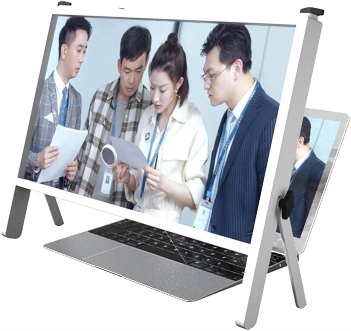 Schermvergroter - Telefoon projector - Film kijken - Oogbescherming - 21 inch - Zwart