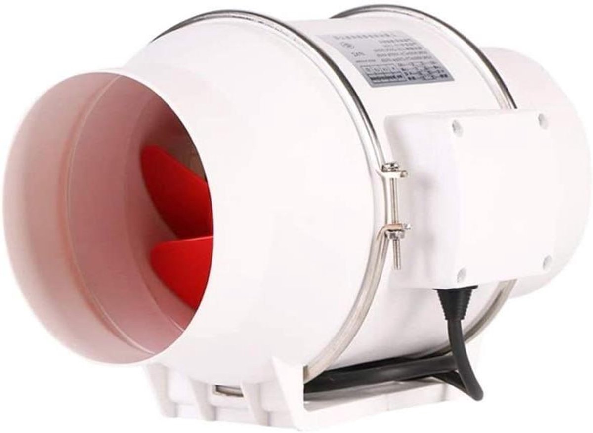 Afzuigventilator Metaal - Luchtverfrisser Blower - Ruimte Ventilatie - Stille Werking - 30