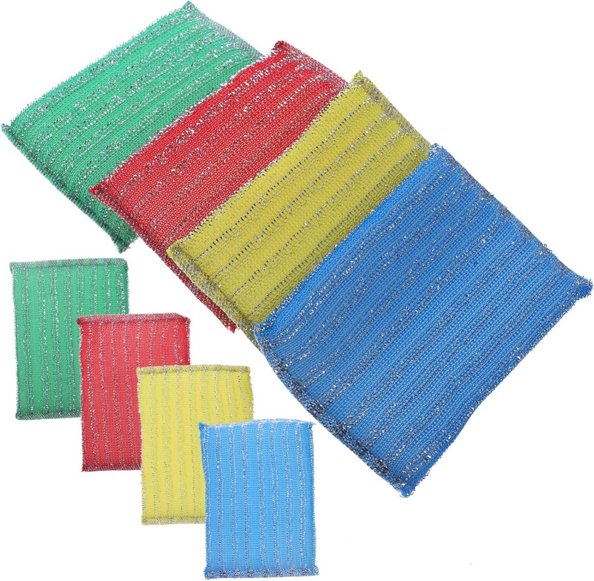 Keuken Sponsjes - Afwasdoek Scrub - Dagelijks Schoonmaken - Dik En Duurzaam - 20 Stuks - Diverse Kleuren