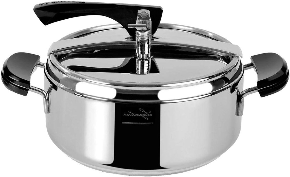 Snelkookpan - Drukpan - Snel Koken - Vijf Beveiligingssystemen - 35 Liter - Wit